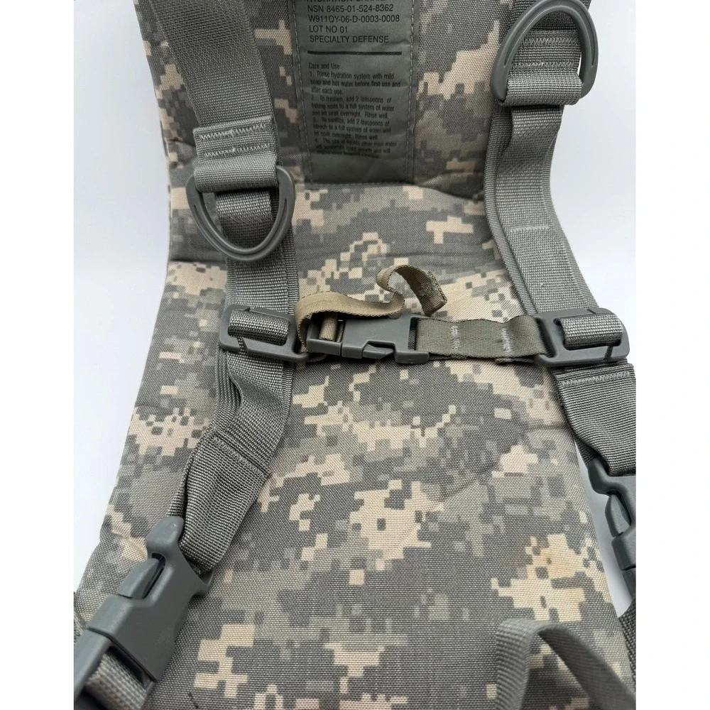 US Military MOLLE II Hydration Carrier ACU Digital Camo Specialty Defense B113